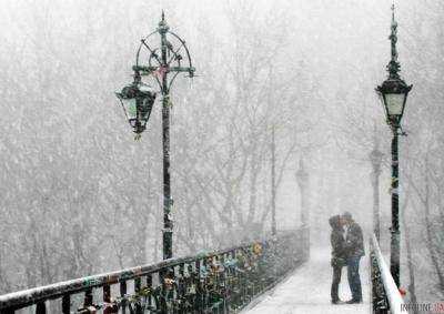 Погода. Завтра будет идти снег в двух регионах Украины