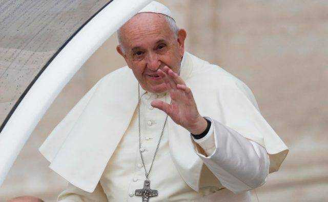 Папа Римский Франциск призвал молиться за Украину