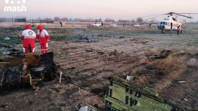 Никто не выжил: в небе Ирана разбился Украинский самолет