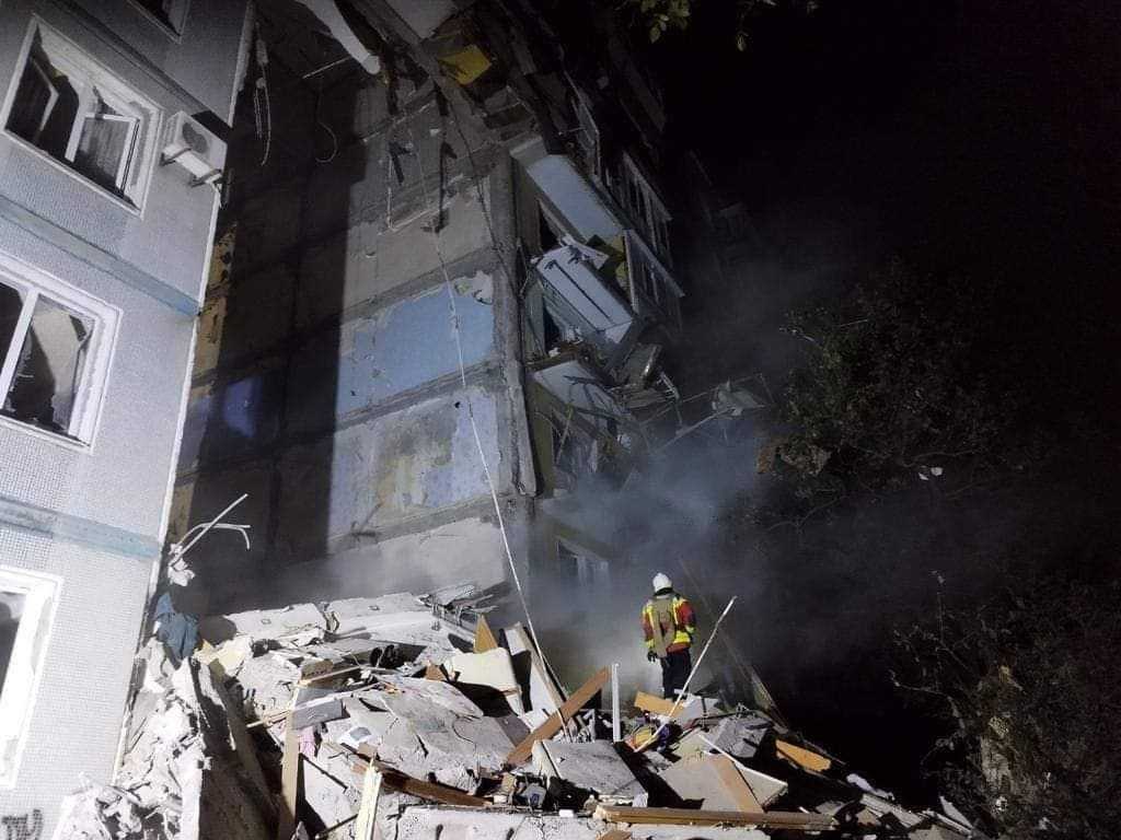 У Запоріжжі вибухова хвиля пошкодила десятки будинків