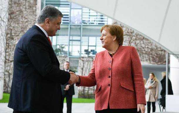 Порошенко и Меркель обсудили перемирие на Донбассе