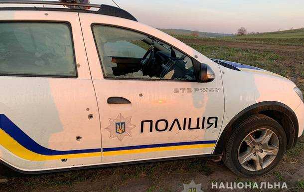 В Одеській області обстріляли поліцейське авто