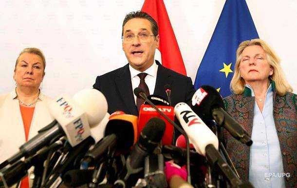 Вице-канцлер Австрии ушел в отставку
