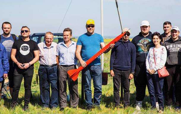 Украинские студенты впервые запустили ракету