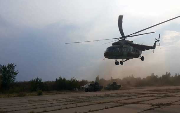 Во Львовской области при взлете упал вертолет