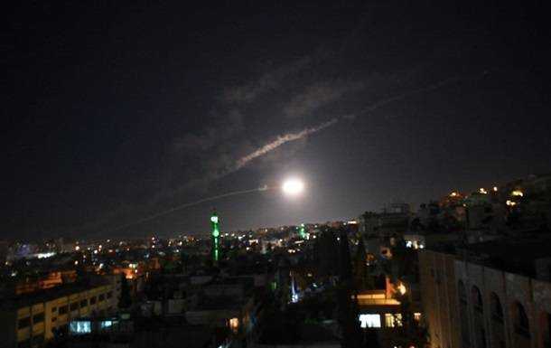 Израиль атаковал объекты иранских сил в Сирии