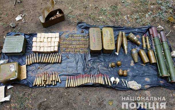 На Луганщине обнаружили схрон с боеприпасами