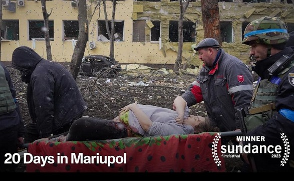 Фильм "20 дней в Мариуполе" о вторжении рф получил награду на фестивале Sundance