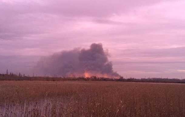 Масштабный пожар под Одессой: горел заповедник