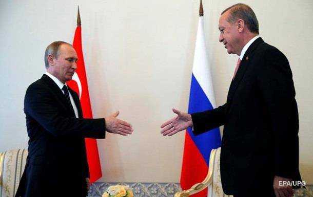 В Москве проходят переговоры Эрдогана и Путина