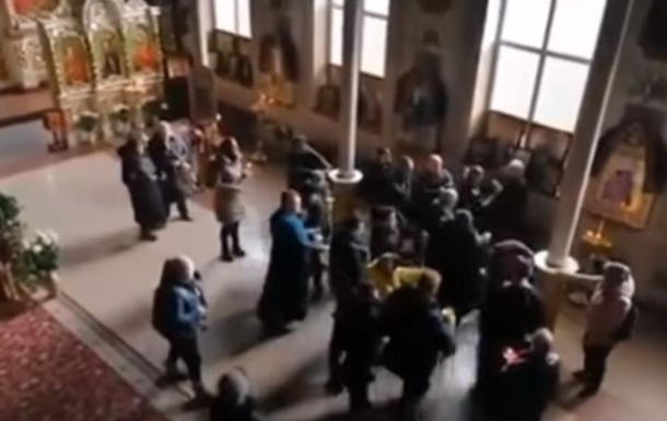 В Одессе подрались священники в церкви