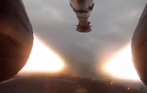 На видео с необычного ракурса  показали взлет МИГа с авианосца