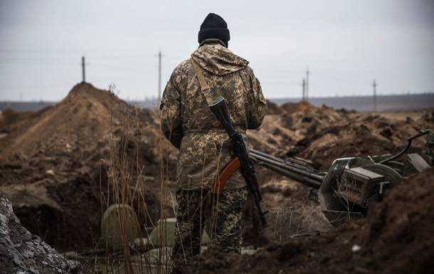 За сутки на Донбассе ранен военный