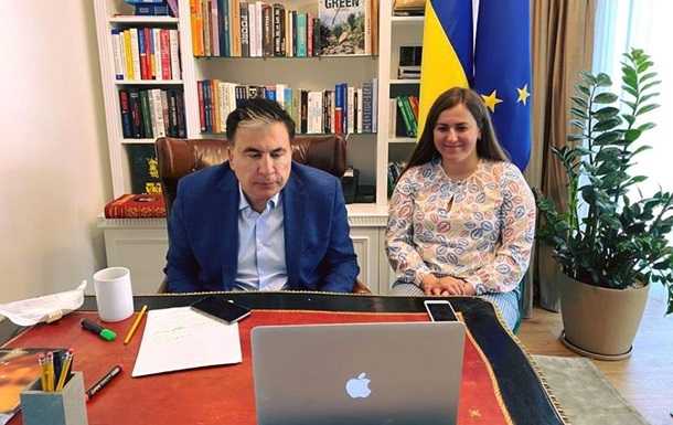 Ермак "взял" Саакашвили на встречу с послами G7