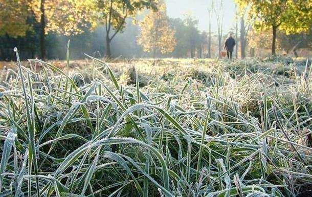 Некоторые регионы Украины накроют заморозки