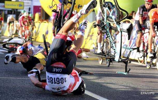 На велогонке Тур Польши пострадал победитель