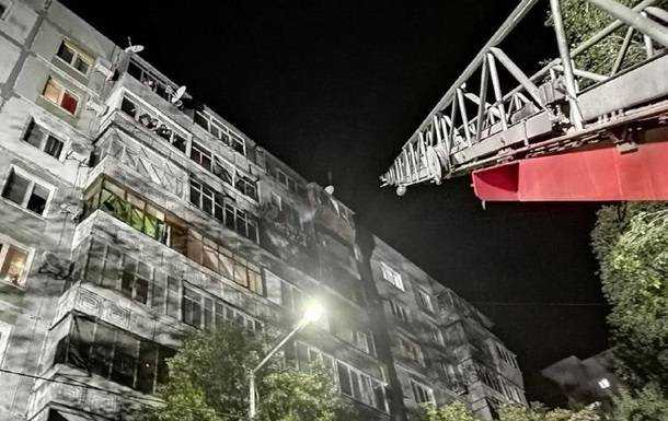 В Запорожье пожар повредил семь квартир в многоэтажке