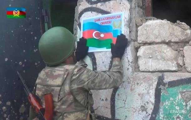 В Баку заявили об отступлении армянской армии с позиций в Карабахе