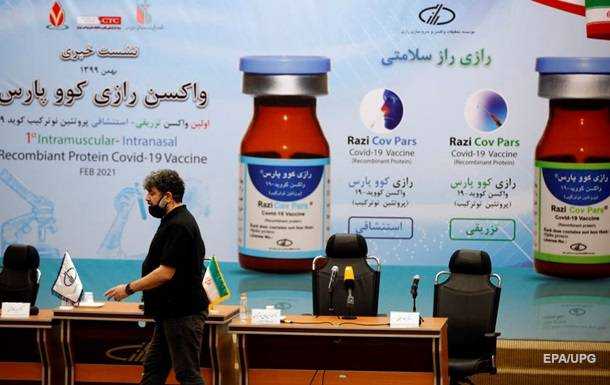 Іран представив власну COVID-вакцину