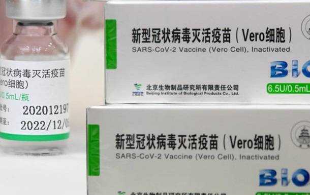 Китай схвалив для клінічних випробувань третю вакцину Sinopharm