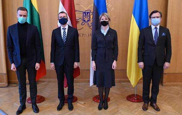 Країни Балтії підтримали курс України в ЄС і НАТО