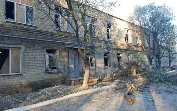 У Донецькій області лікарня потрапила під обстріл
