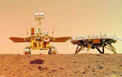 З'явилися відео китайського марсохода на Марсі