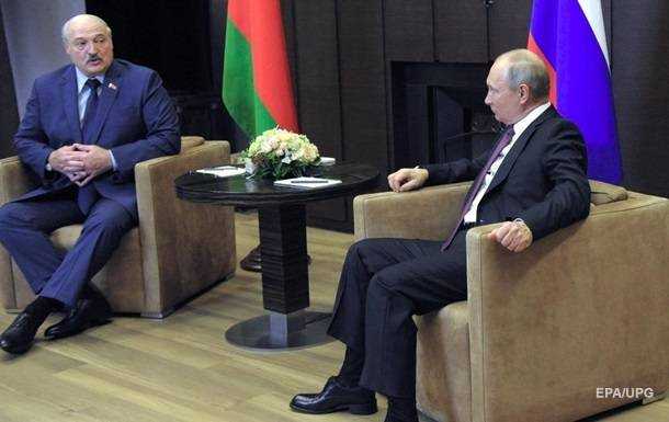 Лукашенко і Путін обговорили проблему санкцій