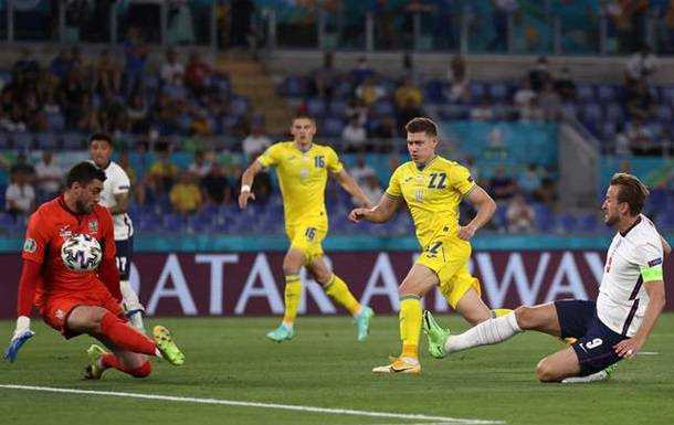 Збірна України "всуху" програла Англії, пропустивши чотири голи.