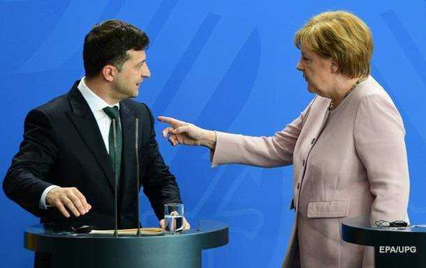 У канцлера Ангели Меркель назвали теми переговорів із Зеленським