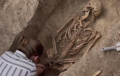 На Запоріжжі виявили рідкісне стародавнє поховання