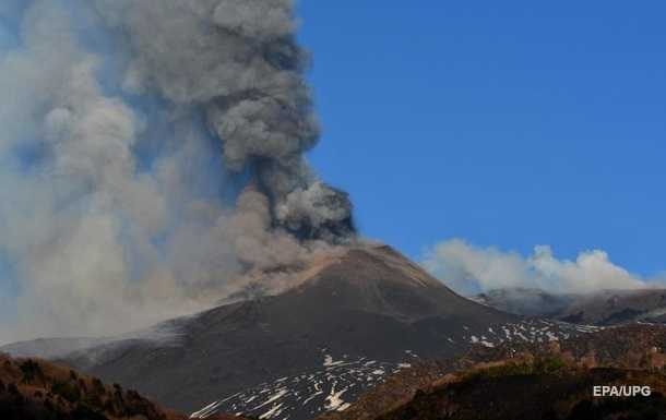 На Сицилії активізувався вулкан Етна