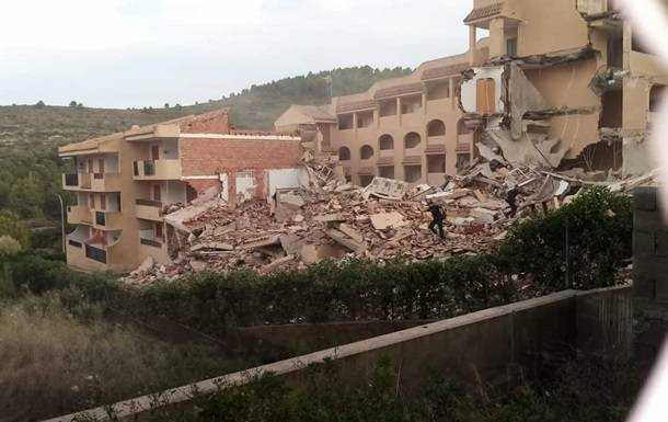 В Іспанії обвалився триповерховий житловий будинок