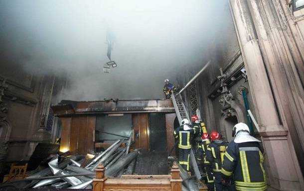 У Мінкульті розповіли подробиці пожежі в костелі Святого Миколая
