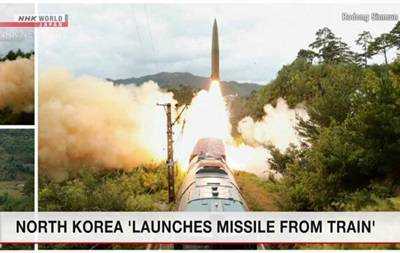 Північна Корея заявила про запуск ракети з поїзда