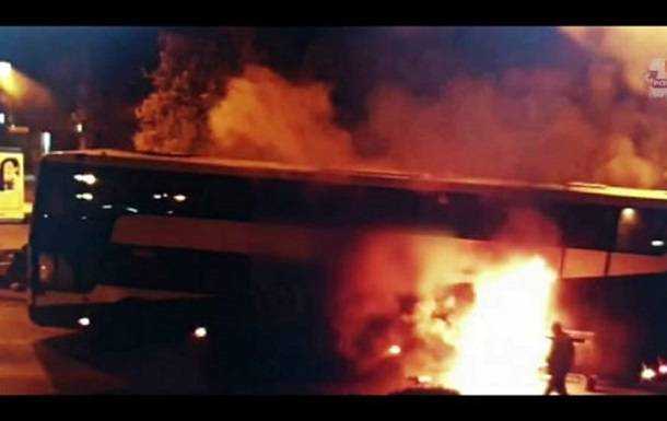 У Польщі загорівся автобус з українцями