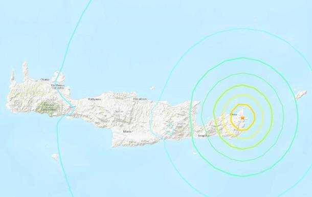 На острові Крит стався сильний землетрус
