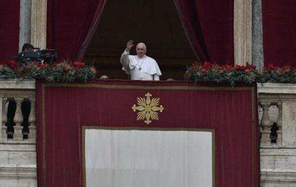 Папа Римський виступив проти "метастазів" в Україні