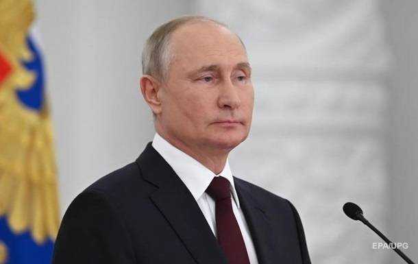 Путін назвав "благородними" цілі війни з Україною