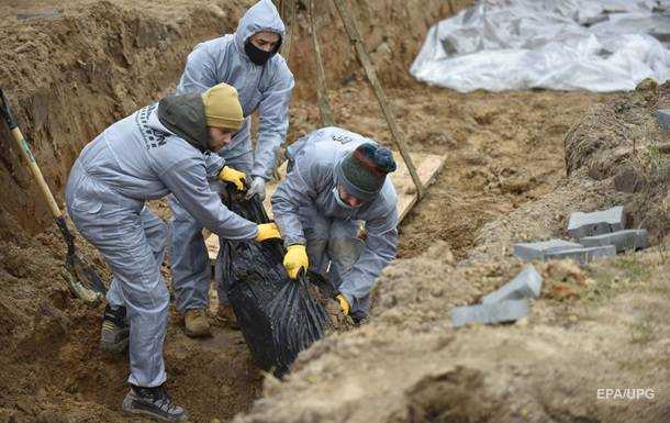 У Київській області знайдено понад 1300 тіл загиблих українців