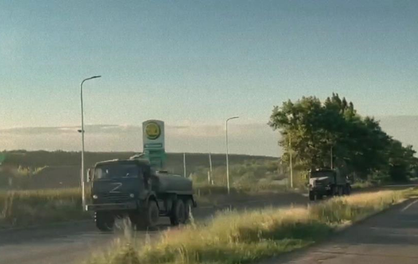 Військова техніка РФ рухається до Запорізької області