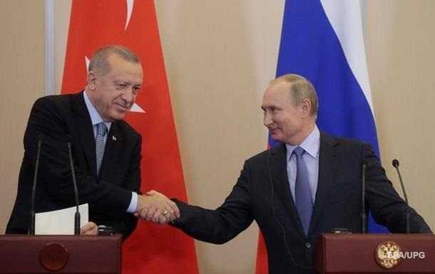 У Кремлі анонсували зустріч Путіна й Ердогана