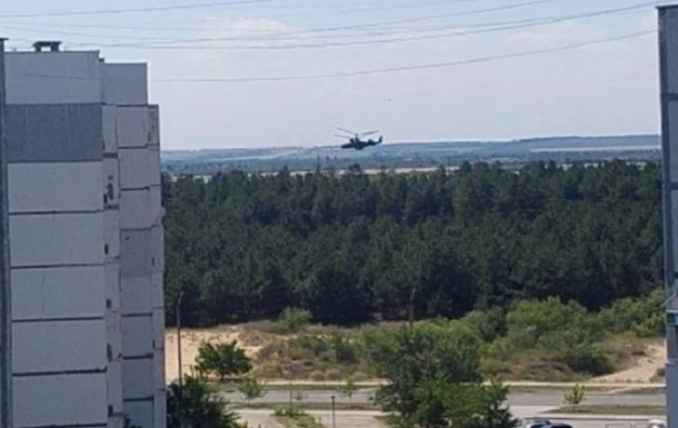 Над Запорізькою АЕС російський вертоліт скинув невідомий предмет - ЗМІ