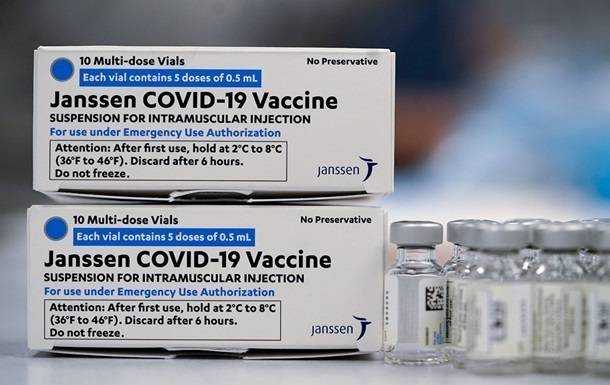 Україна отримала 100 тисяч доз вакцини від коронавірусу Janssen