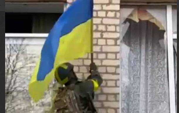 У Качкарівці на Херсонщині піднято прапор України