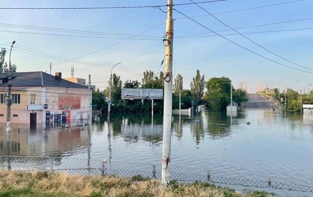 В Херсонской области снижается уровень воды - ОВА
