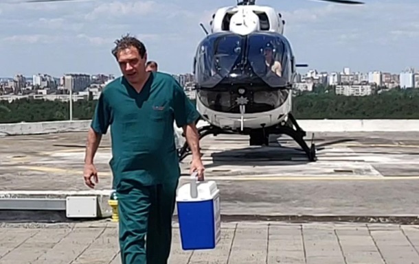 В Украине впервые с начала войны донорское сердце доставили по небу