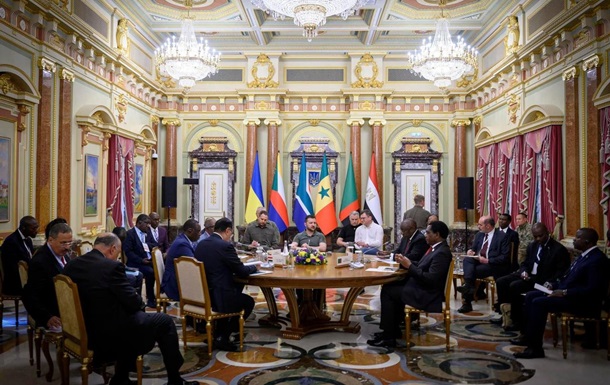 Зеленский рассказал о встрече с лидерами Африки