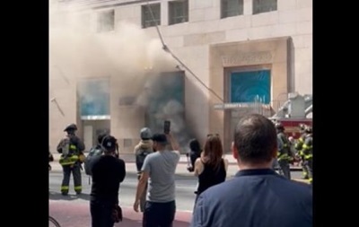Здание Tiffany&Co в Нью-Йорке загорелось после роскошного ремонта