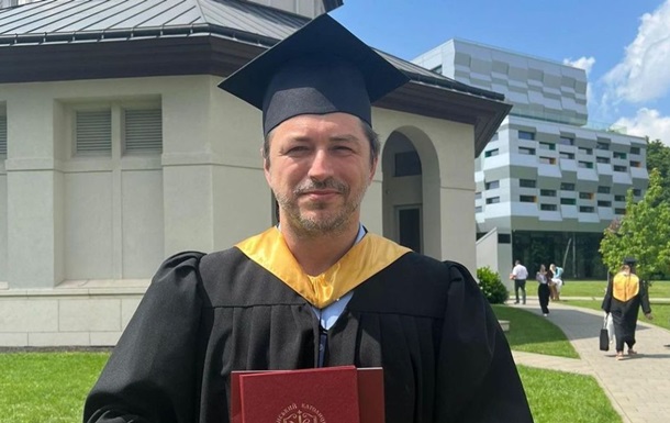 Сергей Притула получил диплом магистра